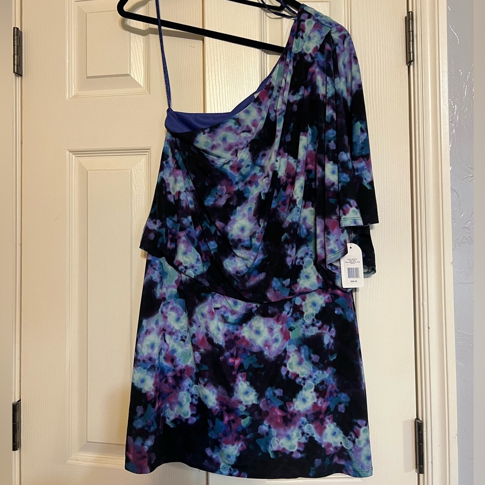 NWT: One-shoulder Jessica Simpson Dress
